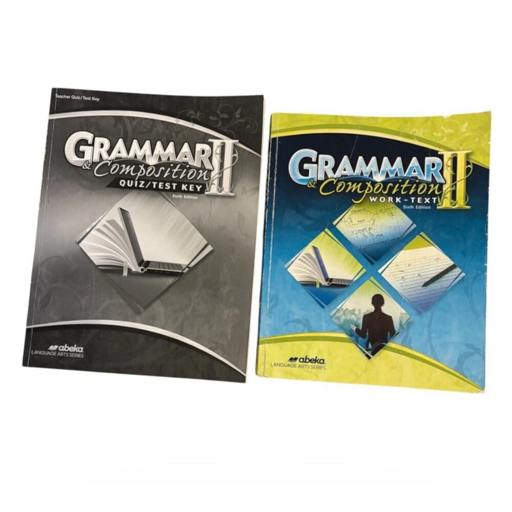 Abeka Grammar & Composition II Set (6th Edition) :Homeschool Language 8th Grade